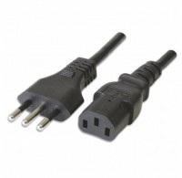 Foto del baner flotante de Cable de poder Macho (C13) a 3 en Linea | 1,8 Mts Manhattan